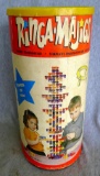 Ringa-Majigs canister is nearly full, stands 15