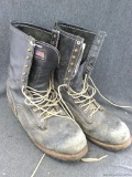 Weinbrenner Shoe Co., Inc protective firefighting boots. Size 14, boots have some wear.
