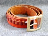 Bucheimer Model A-982L leather cartridge belt is 45
