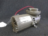 Thomas Model 107CDC18 air compressor/vacuum pump, 12 volt, untested.