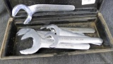 Martin 30 degree open end slim profile service wrenches up to 2-1/2