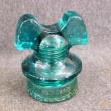 Hemingray No. 60 bell shaped glass insulator; measures 4