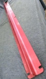 Extruded aluminum rail is 2-1/2