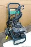 Craftsman 2800 psi pressure washer has a 7.0 hp OHV Intek Platinum Plus Briggs and Stratton engine.