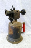 Brass blow torch will look great polished up. Plunger is disconnected from piston, but you're not