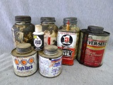 Various partials of anti-seize compound; Permatex High Tack adhesive.