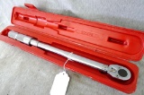 Proto Model 6012 torque wrench goes to 100 ft-lbs and 14.5 m-kgs and has a 3/8