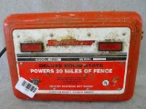 Bull Dozer Deluxe Solid State fencer powers 20 miles of fence. Model 4309A. Measures about 11