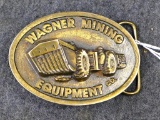 Neat Mining Equipment Co. belt buckle is 3/1-4