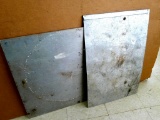 Alcoa aluminum tooling plate is .375 thick. Measures 24