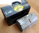 Two lockable tool boxes are 15
