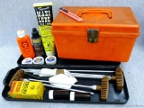 No shipping. CCI No. 11 percussion caps, Hoppe's lubricating oil, Maxi Lube, Outers gun cleaning