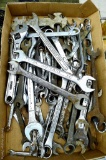 S-K Lectrolite, Proto and other USA-make wrenches plus others. Largest is 15/16
