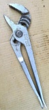 No, not Channellocks. Crescent model R-212 tongue and groove pliers are about a foot long.