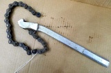 Speedy brand chain wrench No. 3012 has a 15