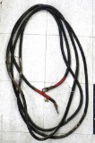Around 25' 2/0 AWG welding cable with terminal ends.