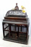 Molly Special...Decorative wooden bird cage would work nicely for a card holder for wedding or other