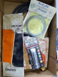 Victor Dana gaskets, Magnum Steel epoxy stick, Silicone Fuel line, weather stripping and more.