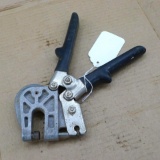 Malco Model PL1 stakes steel studs together for quick wall construction. Once you use one, you'll
