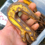 Two 3/8'' chains, seller notes 14.5' and 8' with no repairs.