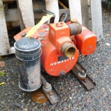 Homelite 2'' water pump. Gas tank is dry, engine has very good compression