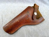 Leather Bucheimer PMA17-LH gun holster; measures 4-1/2