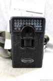 Moultrie lockable digital game camera is Model # MFH-DGS-M80. Measures about 5