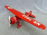 Texaco dicast metal airplane model by Ertl; measures 12