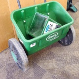 Scotts AccuGreen 2000 seed and fertilizer spreader and Scotts Easy Hand-Held Spreader; AccuGreen