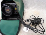 Zercom Marine Color Point three-color ice flasher in case; measures 8