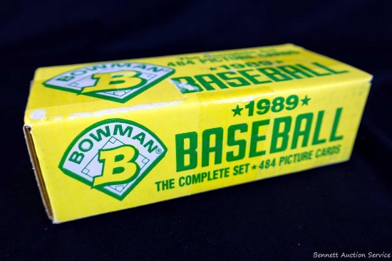 1989 Bowman Baseball Factory Sealed Set. Includes Griffey & Smoltz rookies!
