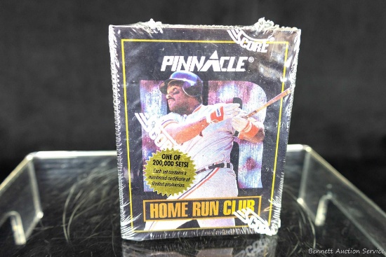 1993 Score Pinnacle Baseball Home Run Club Set. Set is new and still sealed. Includes 48 cards with