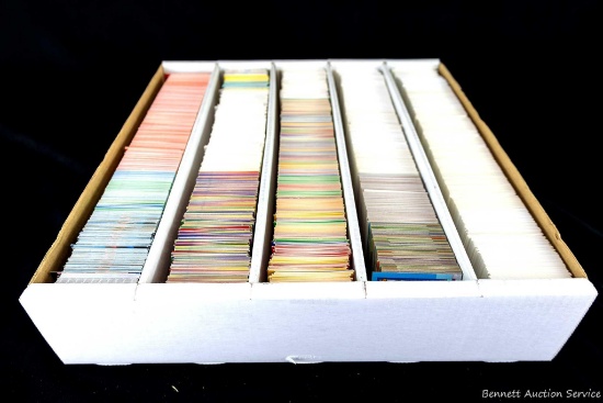 5,000 Count Mega Box Packed Full of "Junk Wax Era" Baseball Cards. Includes 1990-93 Topps, 1992 OPC,