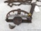 S. Newhouse Oneida Community No. 3-1/2 coyote trap with factory teeth and breast plate. Teeth are in