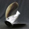 Quick Silver Laser II boat propeller is marked 18207, H3 Quick Silver 48 16992 A40 42P, and