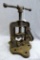 Yost Mfg. bench mountable pipe No. 51 pipe clamp is about 9