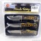 NIP Uncle Henry fixed blade knife Limited Edition Gift Set. Knives about 7
