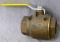 Apollo Industrial Duty brass bodied ball valve, 2