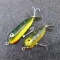 Heddon Baby Torpedo and Heddon Tiny Torpedo fishing lures are 3