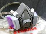 3M 7093 Niosh mask is marked L. In good condition, comes with bag.