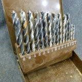 Nice complete set of brad point drill bits 1/8