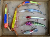 Storm Thin Fin fishing lures up to about 7