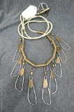 Vintage fish line is in nice condition and measures about 60