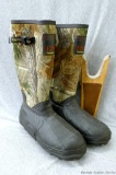 Guide Gear scent free Thinsulate Ultra rubber boots. Size men's 8, rubber is in good condition along
