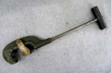 Vintage No. 1S pipe cutter, jaws open to around 1-1/2
