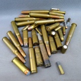 assortment of ammunition incl. 8mm Mauser, 38-40 Winchester, 8X56 M.-SCH, .43, .38 S&W, .44