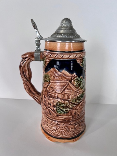 Beer Stein; music box; does not work, however the stein does!
