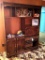 Nice cabinet with tons of storage stands nearly 6-1/2' tall and is 5' wide x 16