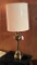 Classic brass toned table lamp stands 38