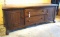 Nice cabinet would make a nice entry bench with storage, measures 54